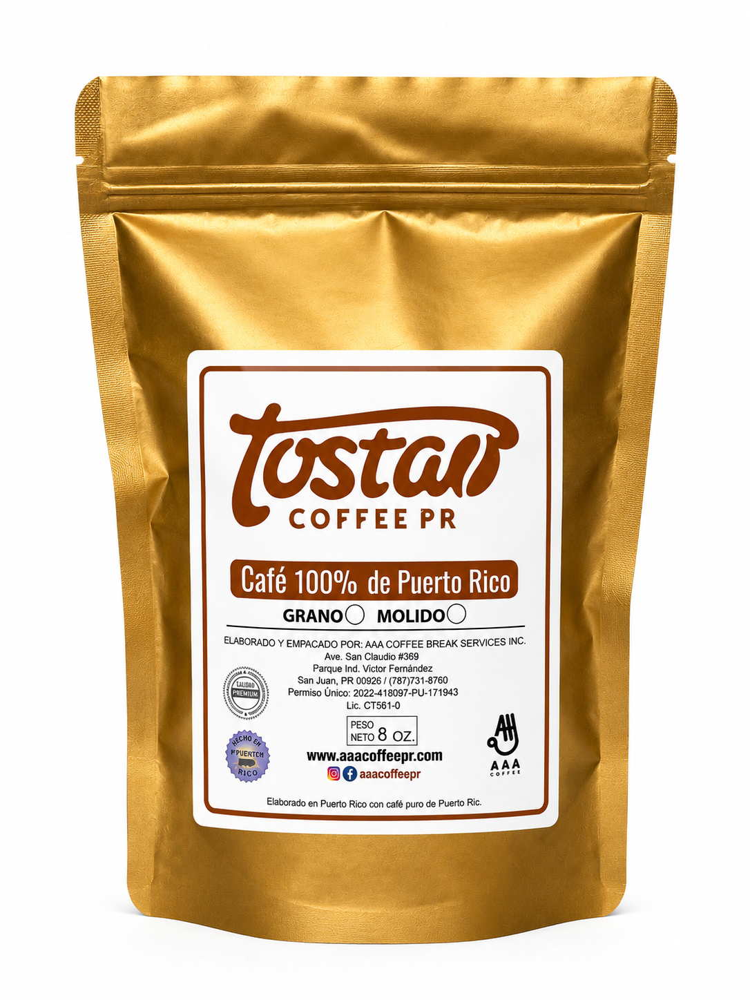 100% Puertorican Coffee